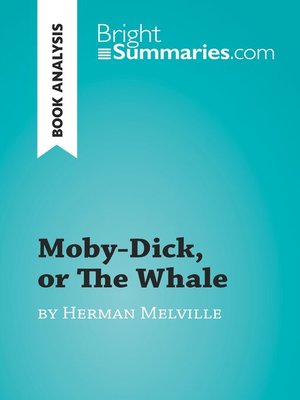 cover image of Moby-Dick, or the Whale by Herman Melville